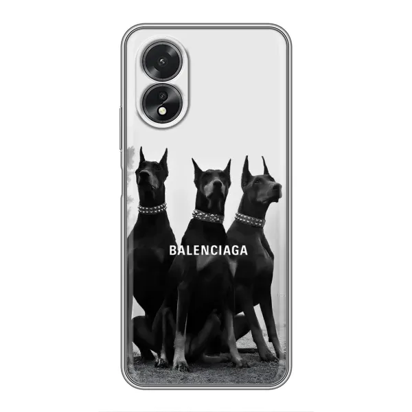 Чехол с рисунком «Три добермана» для OPPO A17 Чехол с рисунком «Три добермана» для OPPO A17