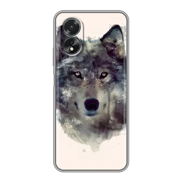 Чехол с рисунком «Волк» для OPPO A17 Чехол с рисунком «Волк» для OPPO A17