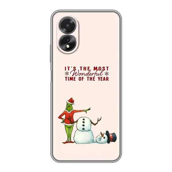 Чохол з малюнком «Злий Грінч» для OPPO A17 Чохол з малюнком «Злий Грінч» для OPPO A17