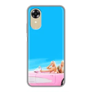 Силиконовый Чехол Барби Фильм на Oppo A17k (Барби и Кен)