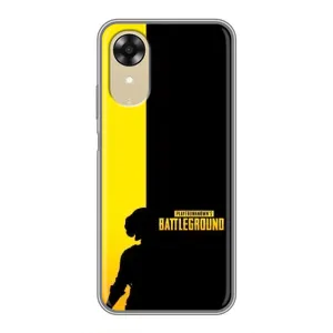 Чехол (TPU) с картинкой "Лого Пабг" на  (Battlegrounds)