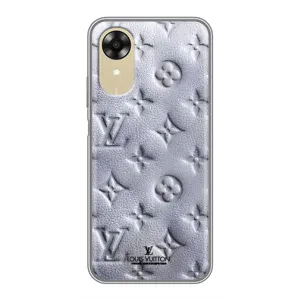 Текстурный Чехол Louis Vuitton для (Белый ЛВ)