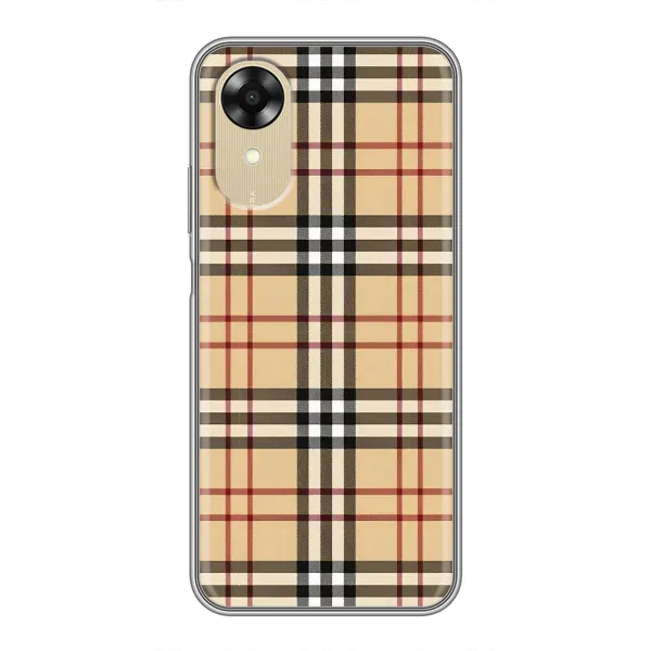 Чехол с рисунком «Burberry стиль» для OPPO A17k Чехол с рисунком «Burberry стиль» для OPPO A17k