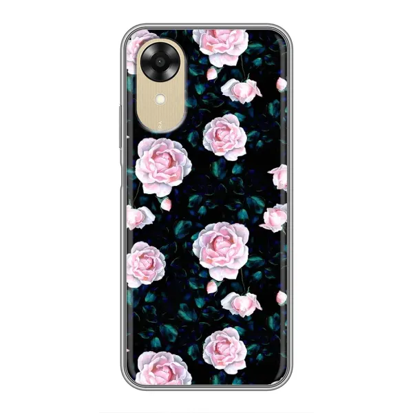 Чехол с рисунком «Чайные розы» для OPPO A17k Чехол с рисунком «Чайные розы» для OPPO A17k
