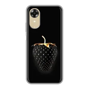 Чохол з зображенням смачної їжі для Oppo A17k (Чорна полуниця)