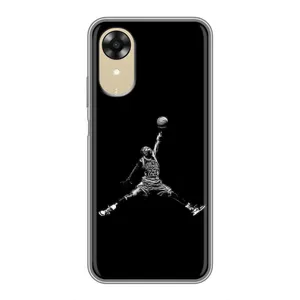 Силиконовый Чехол Nike Air Jordan на (Джордан)
