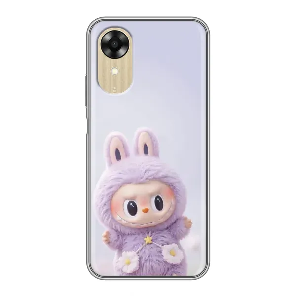 Чехол с рисунком «Фиолетовый Лабубу» для OPPO A17k Чехол с рисунком «Фиолетовый Лабубу» для OPPO A17k