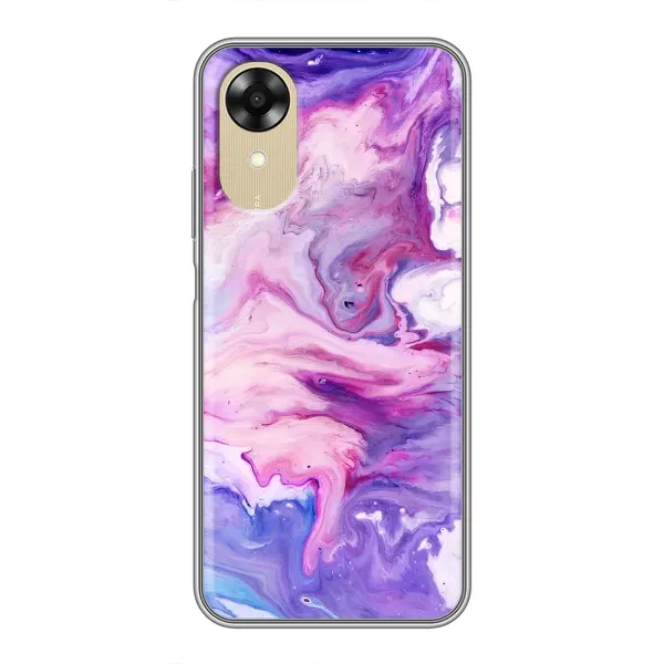 Чехол с рисунком «Фиолетовый мрамор» для OPPO A17k Чехол с рисунком «Фиолетовый мрамор» для OPPO A17k