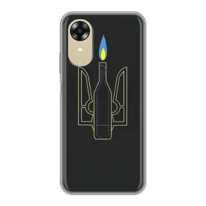 Чехол с картинкой (Патриотический ГЕРБ) на Oppo A17k (Герб - Молотова)