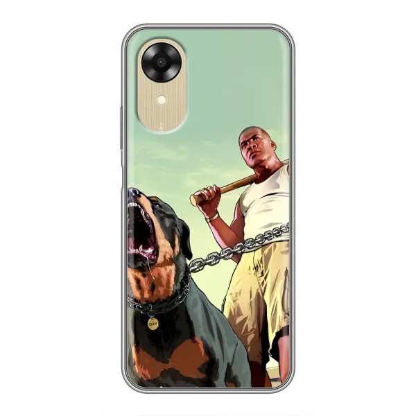 Чехол с рисунком «GTA» для OPPO A17k Чехол с рисунком «GTA» для OPPO A17k