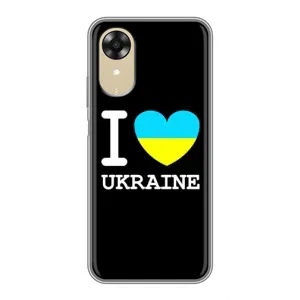Чехол с Украинской символикой на (I Love Ukraine)
