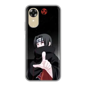 Чехлы с картинкой Итачи Учиха на Oppo A17k (Итачи Знак)