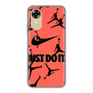 Силиконовый Чехол Nike Air Jordan на (Just Do It)
