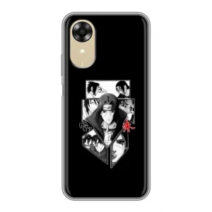 Чехлы с картинкой Итачи Учиха на Oppo A17k (Коллаж Итачи)