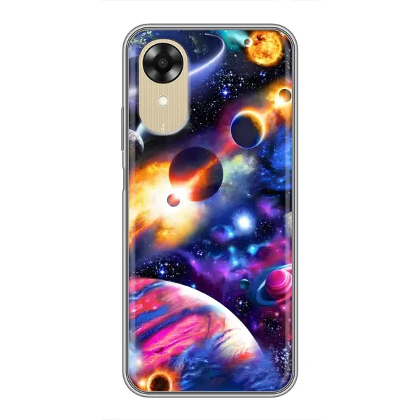 Чехол с рисунком «Космический мир» для OPPO A17k Чехол с рисунком «Космический мир» для OPPO A17k