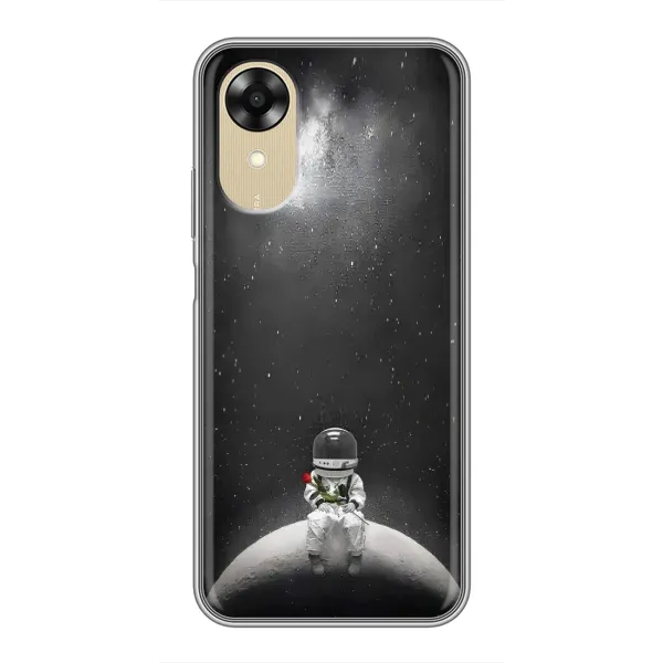 Чехол с рисунком «Космонавт романтик» для OPPO A17k Чехол с рисунком «Космонавт романтик» для OPPO A17k