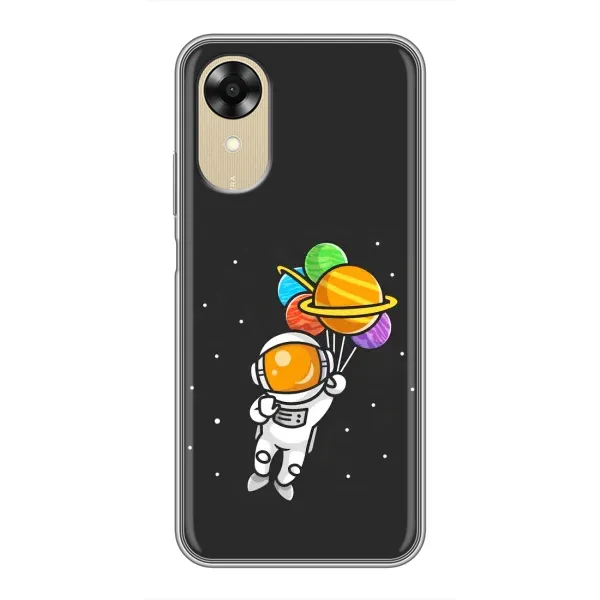 Чехол с рисунком «Космонавт с шариками» для OPPO A17k Чехол с рисунком «Космонавт с шариками» для OPPO A17k