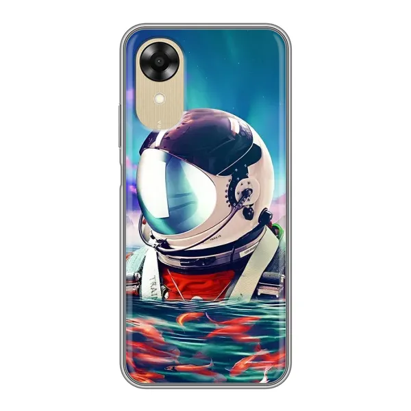 Чехол с рисунком «Космонавт в воде» для OPPO A17k Чехол с рисунком «Космонавт в воде» для OPPO A17k