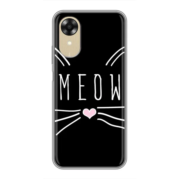 Чехол с рисунком «КОТИК MEOW» для OPPO A17k Чехол с рисунком «КОТИК MEOW» для OPPO A17k