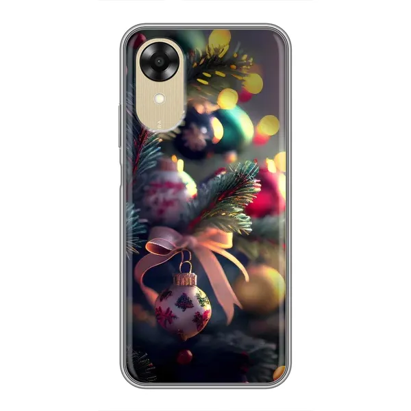 Чехол с рисунком «Красивая елочка» для OPPO A17k