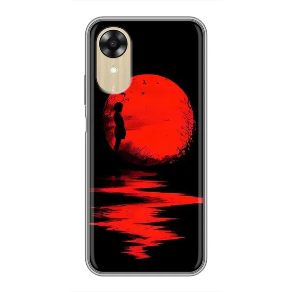 Чехол с рисунком «Красный Закат» для OPPO A17k Чехол с рисунком «Красный Закат» для OPPO A17k