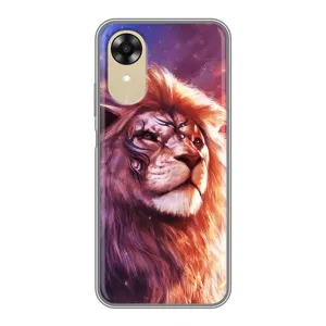Чехол с картинкой на Oppo A17k (Красочный ЛЕВ)