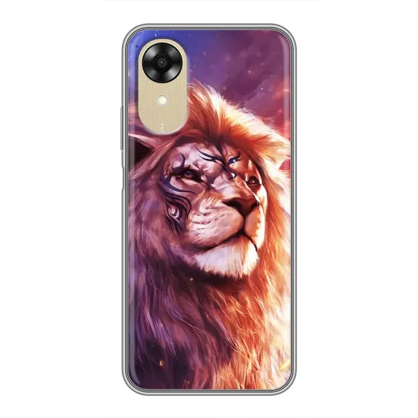 Чехол с рисунком «Красочный ЛЕВ» для OPPO A17k Чехол с рисунком «Красочный ЛЕВ» для OPPO A17k