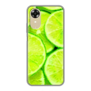 Чохол з зображенням смачної їжі для Oppo A17k (Лайм)