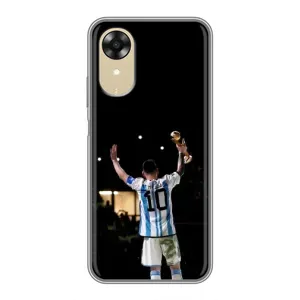 Чохли Лео Мессі Аргентина для Oppo A17k (Лео Чемпіон)