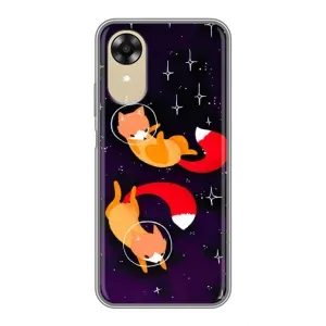 Чехол с Лисичкой для Oppo A17k (Лисы)