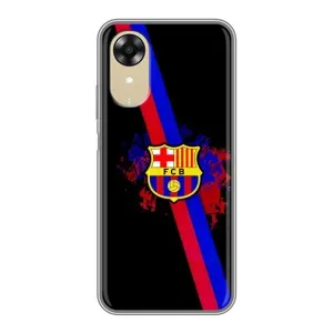 Чехол для Oppo A17k (Барселона) (Лого Барсы)