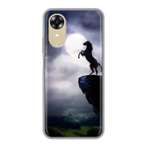 Чехлы с изображением разных животных для Oppo A17k (Лошадь)