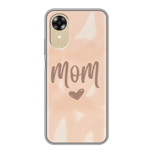 Чехол с рисунком «Love mom» для OPPO A17k Чехол с рисунком «Love mom» для OPPO A17k
