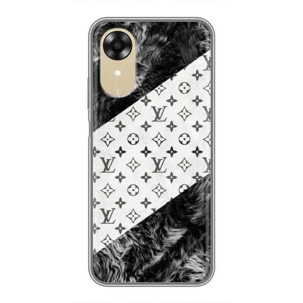 Чехол с рисунком «LV на белом» для OPPO A17k
