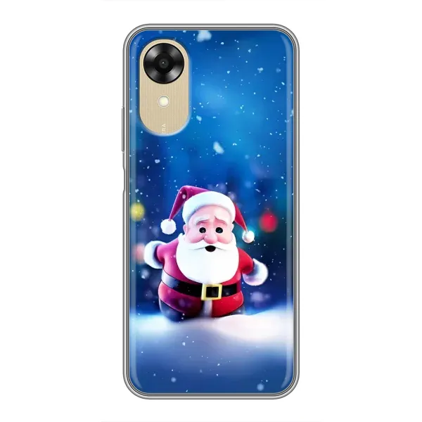 Чехол с рисунком «Маленький Дед Мороз» для OPPO A17k