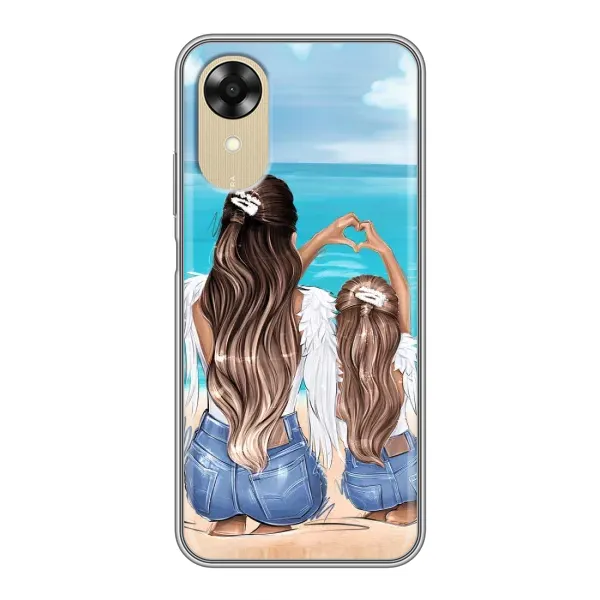 Чехол с рисунком «Мама и дочь» для OPPO A17k Чехол с рисунком «Мама и дочь» для OPPO A17k