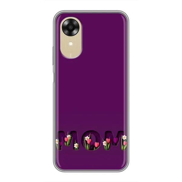 Чехол с рисунком «Мама с цветами» для OPPO A17k Чехол с рисунком «Мама с цветами» для OPPO A17k