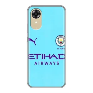 Силиконовые Чехлы принт Футбол на Oppo A17k (Man City)