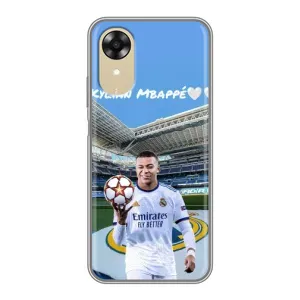 Чохол (TPU) з Футболістом на Oppo A17k (Mbappe Real)