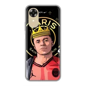 Чохол (TPU) з Футболістом на Oppo A17k (Mbappe King)