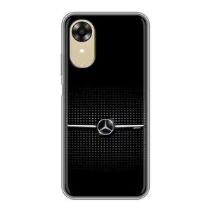 Силіконовий бампер з картинкою машини на Oppo A17k (Mercedes)