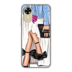 Силиконовый Чехол на Oppo A17k с картинкой Стильных Девушек (Мода)