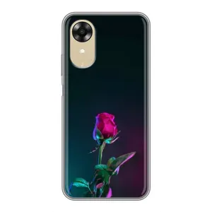 Чохли з принтом Троянд для Oppo A17k (Нічна троянда)