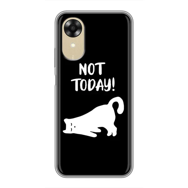 Чехол с рисунком «Not Today» для OPPO A17k Чехол с рисунком «Not Today» для OPPO A17k