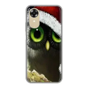 Чохли з принтом СОВИ для Oppo A17k (Новорічна Сова)