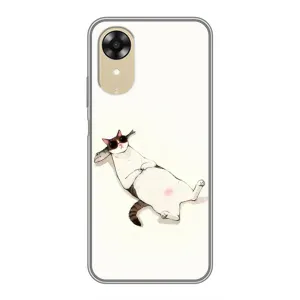 Чехол на тематику: Коты для OPPO A17k (Отдых)