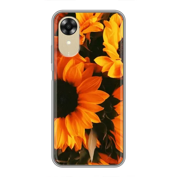 Чехол с рисунком «подсолнухи» для OPPO A17k Чехол с рисунком «подсолнухи» для OPPO A17k