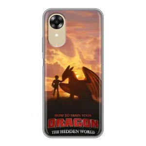 Чехол дракон Беззубик для Oppo A17k (Постер Беззубика)