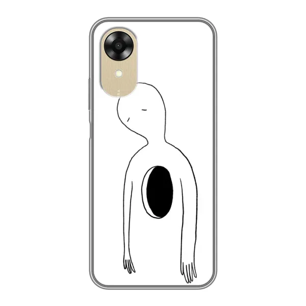 Чехол с рисунком «Пустота» для OPPO A17k