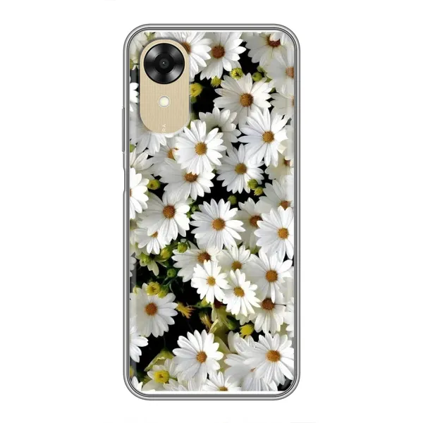 Чехол с рисунком «Рамка в ромашках» для OPPO A17k Чехол с рисунком «Рамка в ромашках» для OPPO A17k